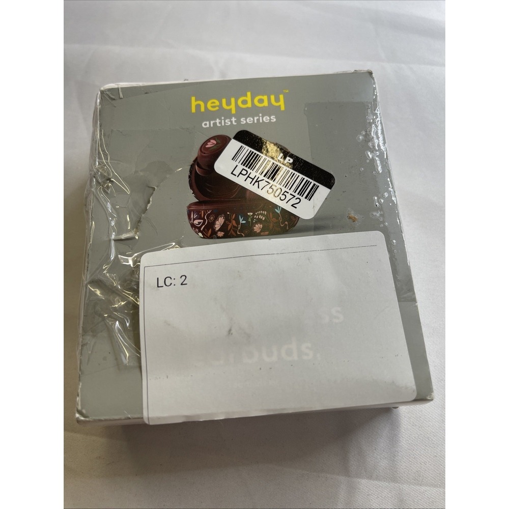 Heyday Artist Series True Wireless Earbuds - Open Box New